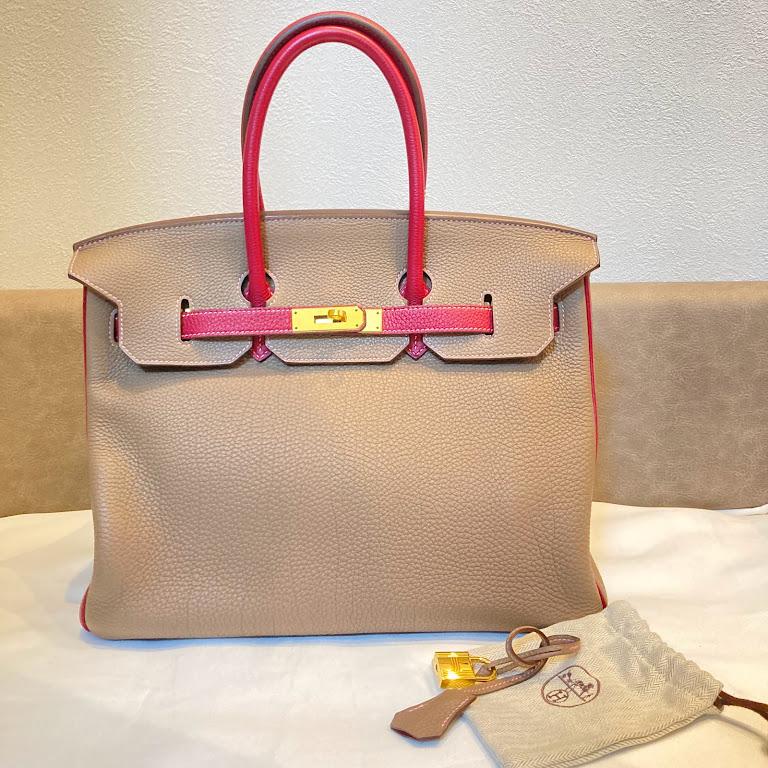 エルメス バーキン35 スペシャルオーダー トゴ ハンドバッグ