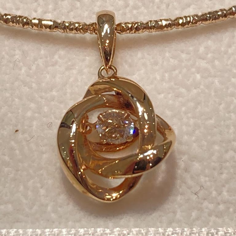 K18 D0.2 ct 5.58g ネックレス