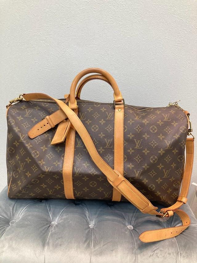 LOUIS VUITTON モノグラム キーポルバンドリエール50