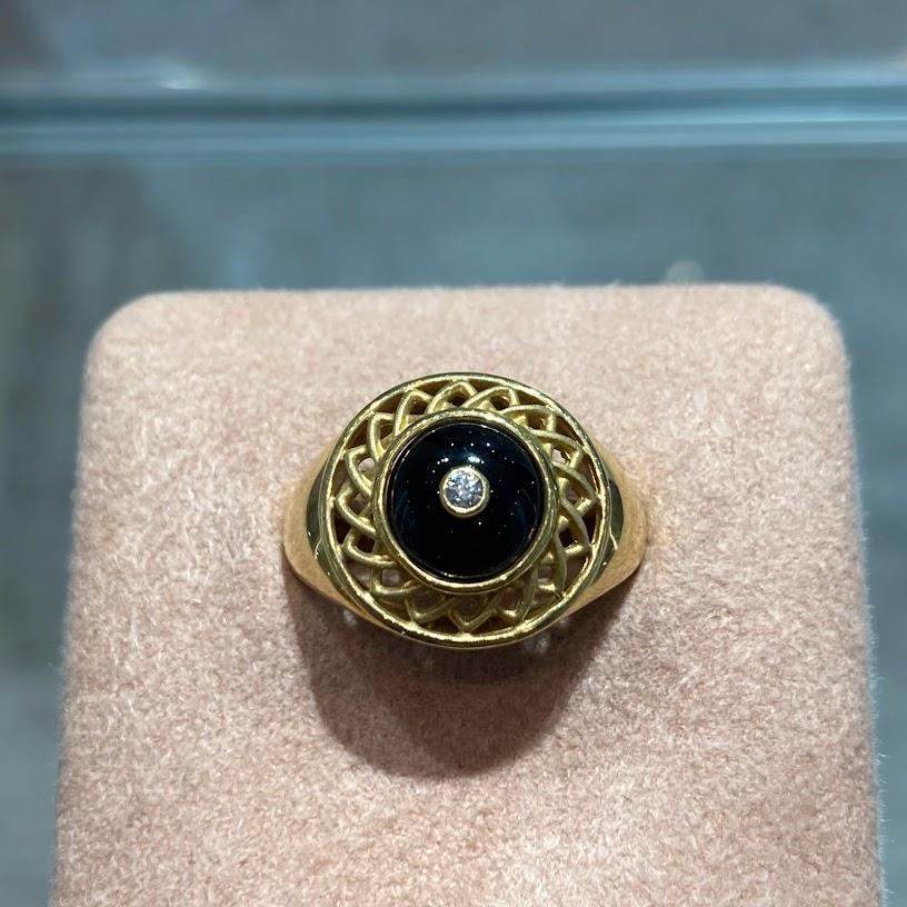 K18 リングD0.03ct 9.92g