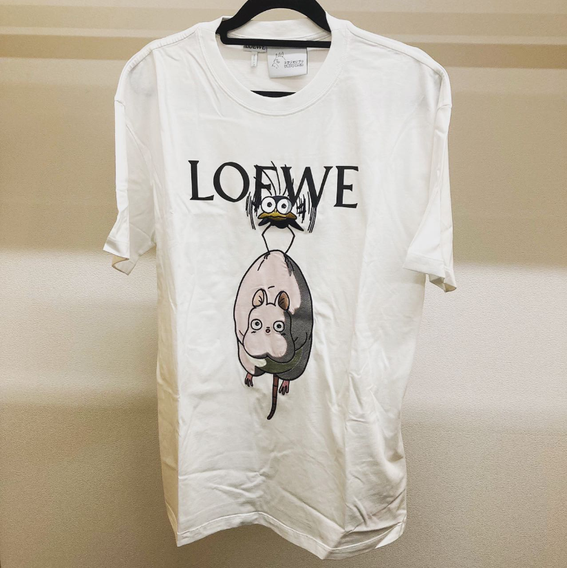 LOEWE 千と千尋の神隠し ハエドリ Tシャツ