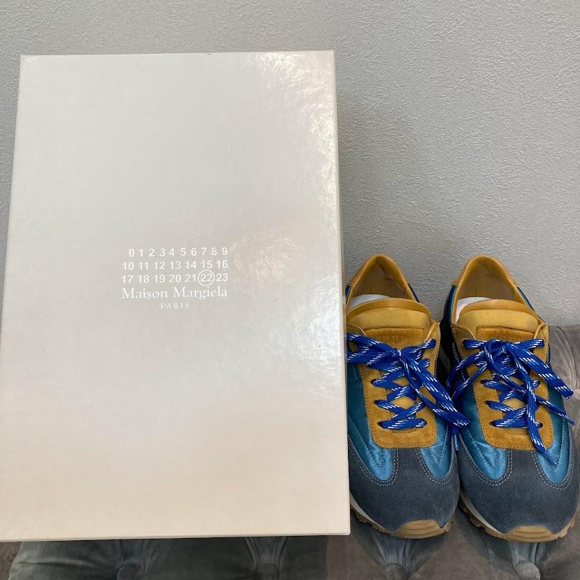 Maison Margiela 22 メゾンマルタンマルジェラ S57WS0255 Running Trainers スニーカー 41 ブルー