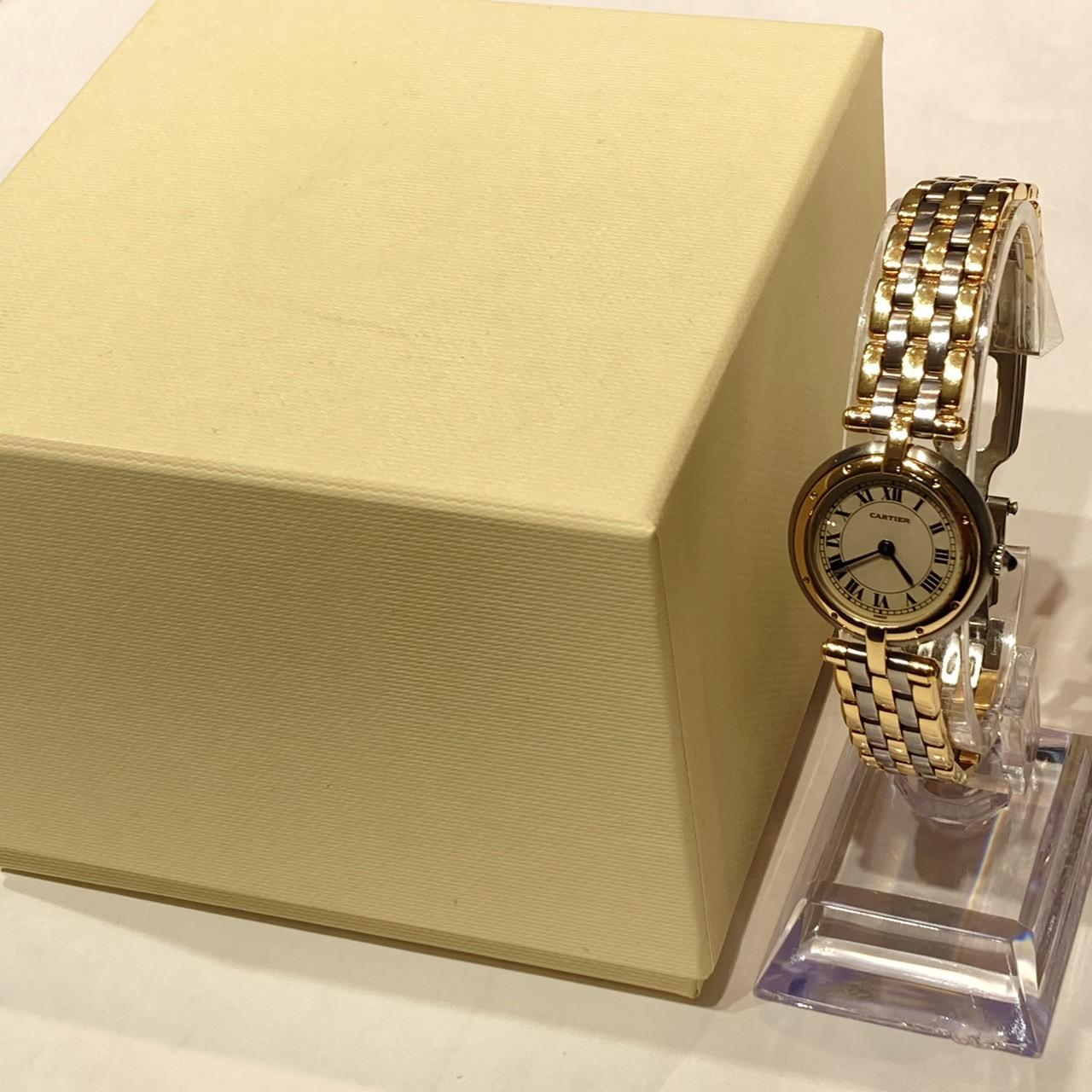 Cartier カルティエ パンテール ヴァンドーム SM 3ロウ 1057920 クオーツ腕時計