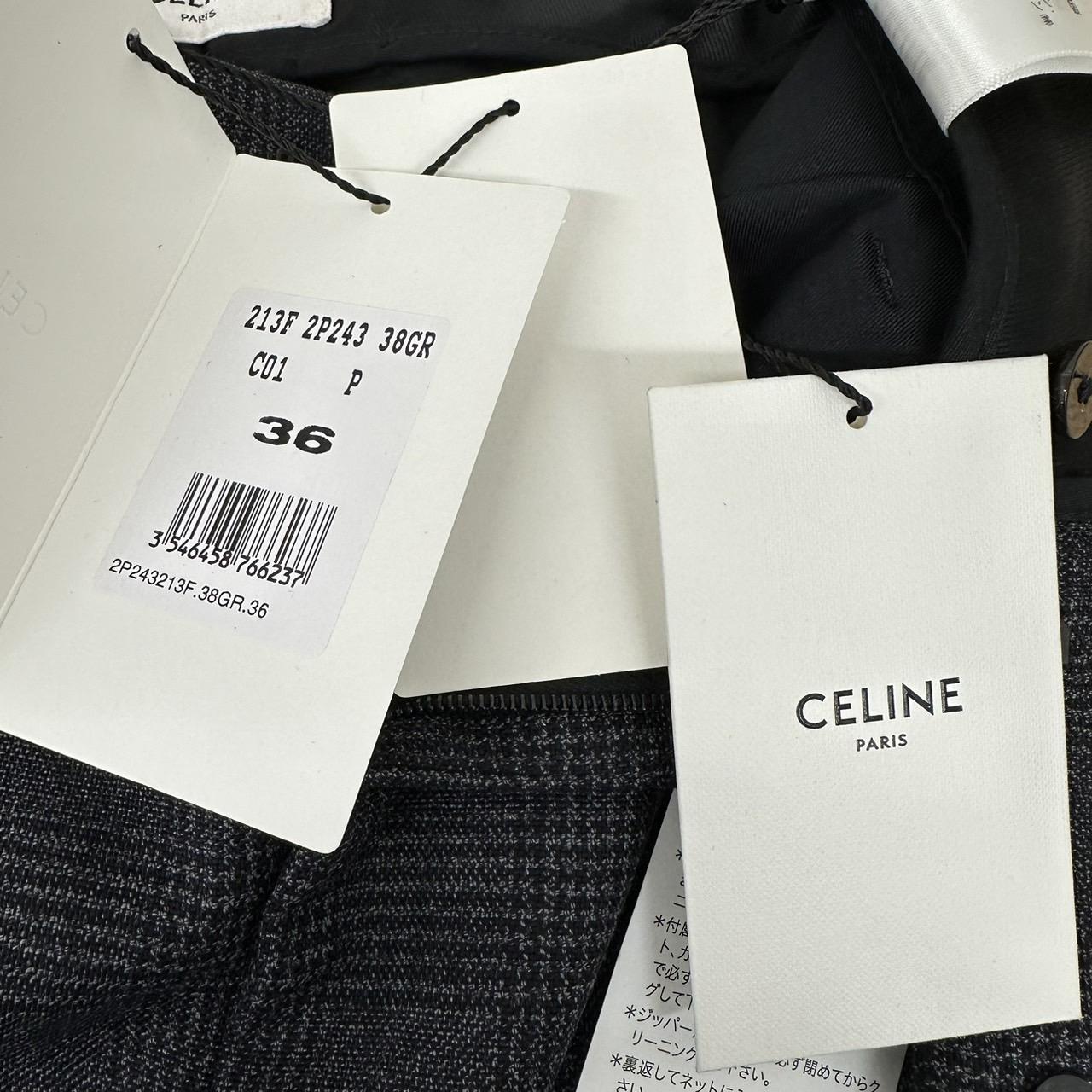 CELINE  2P243213F ウール スラックス 21AW