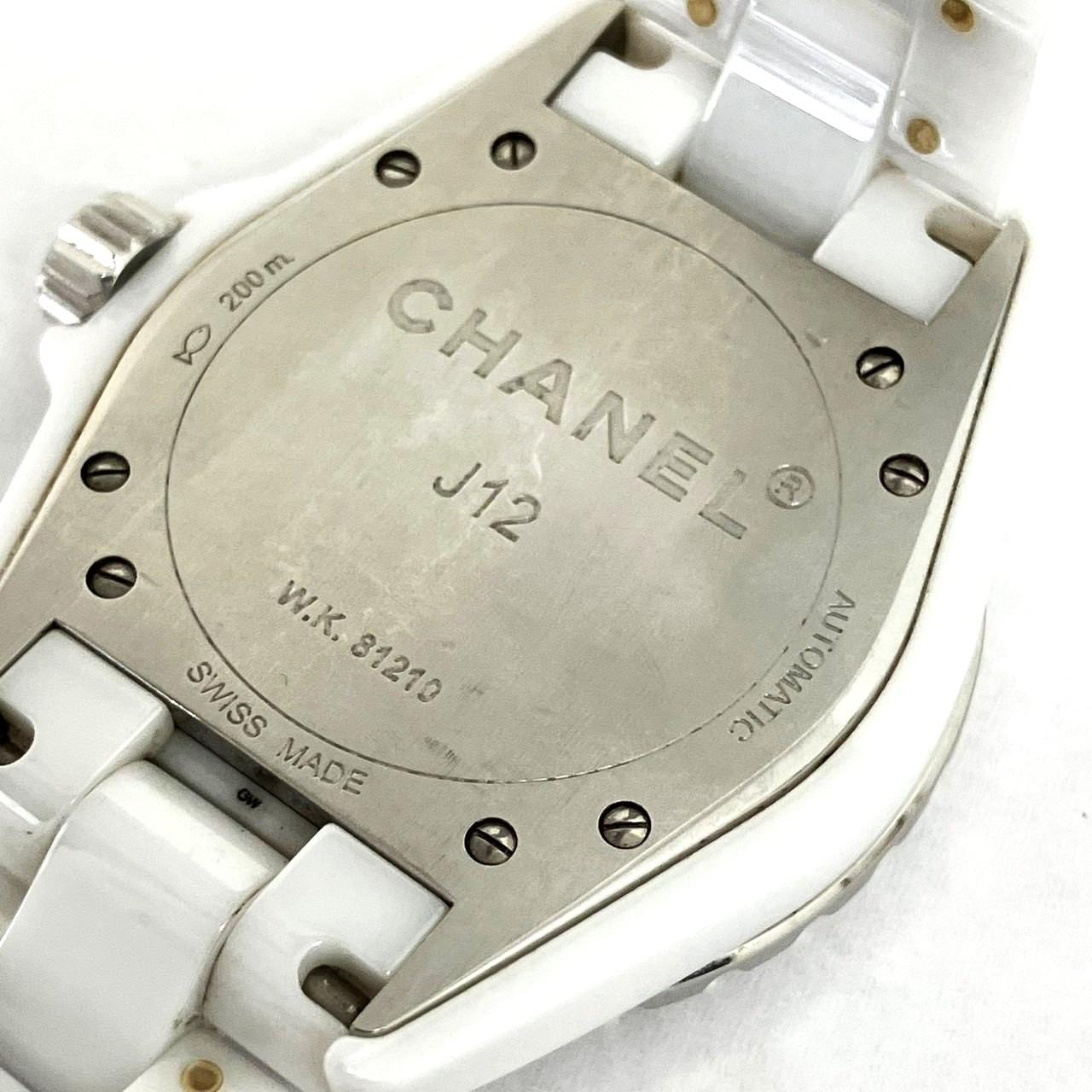 CHANEL H0970 J12 白セラミック 38ｍｍ 自動巻き 