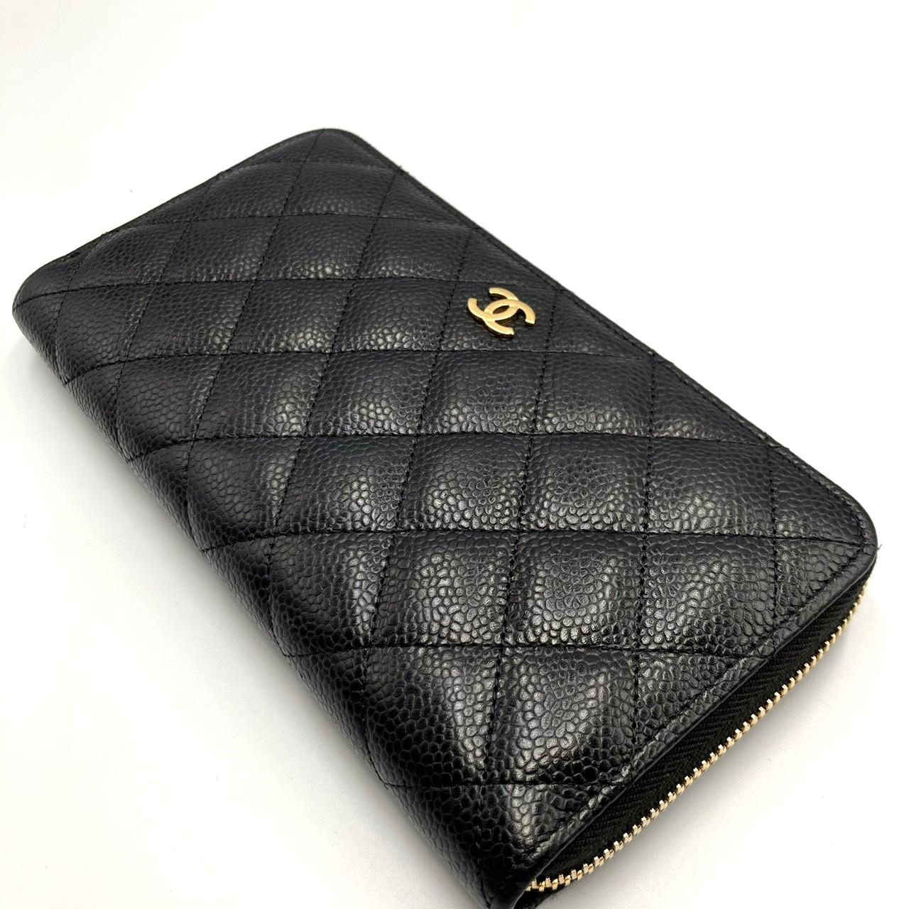 シャネル ココマーク クラシック ロングジップ