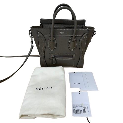 CELINE セリーヌ ラゲージ ナノ 2WAY バッグ ショルダー
