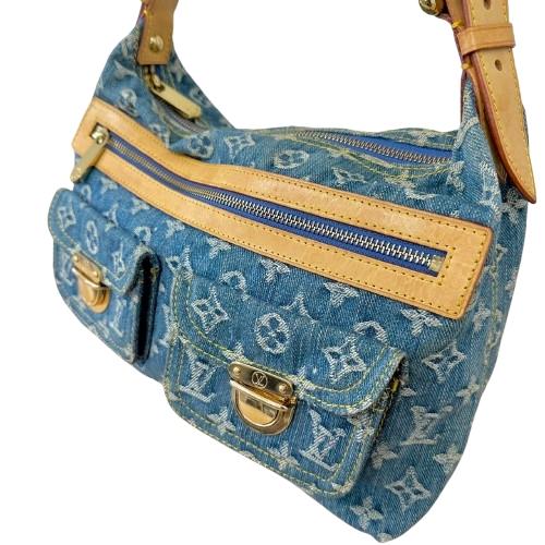 Louis Vuitton ルイヴィトン バギーPM M95049 モノグラムデニム