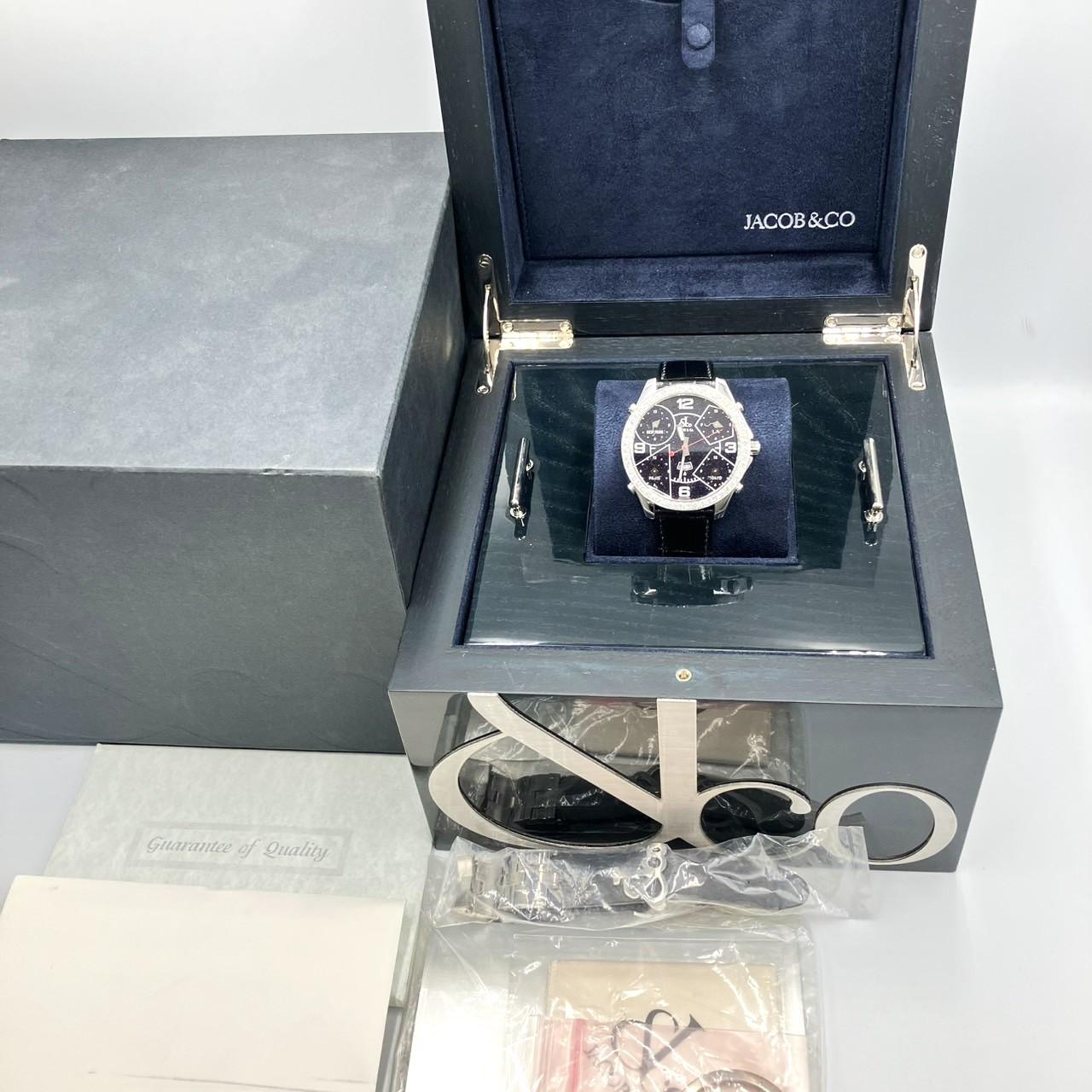 JACOB&CO ジェイコブ JC-29D 5タイムゾーン ダイヤベゼル