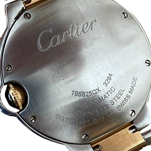 Cartier カルティエ バロンブルー ピンクシェル SS/PG
