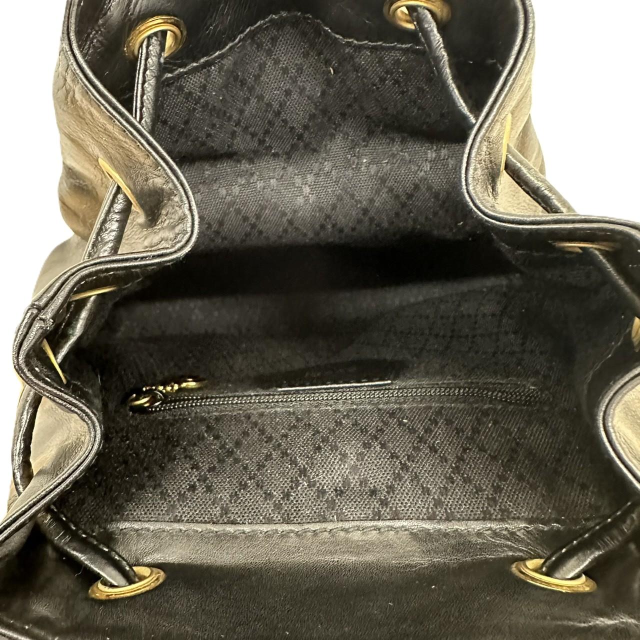 GUCCI グッチ バンブーミニリュックサック ブラック