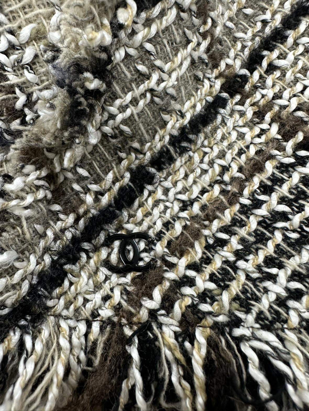 CHANEL シャネル ツイード ハット キャスケット