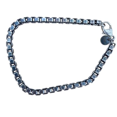 ティファニー シルバー925 ボックスチェーンブレスレット