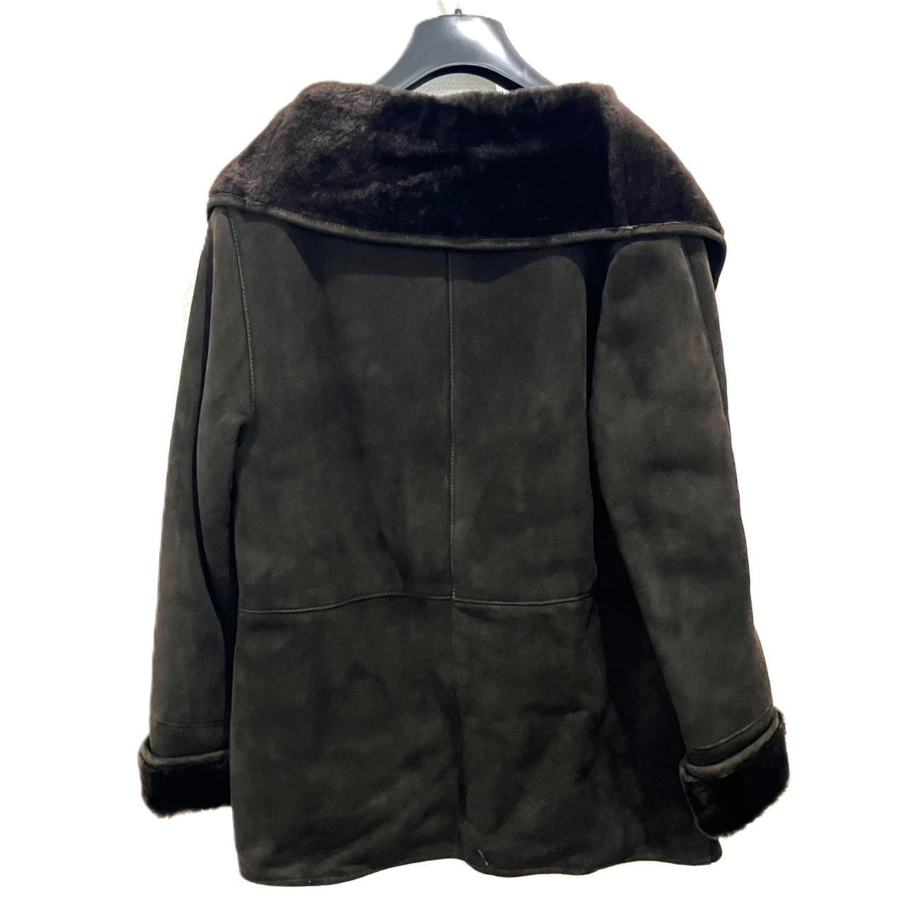 サルヴァトーレフェラガモ ムートンジャケット 5002-076 サイズ40