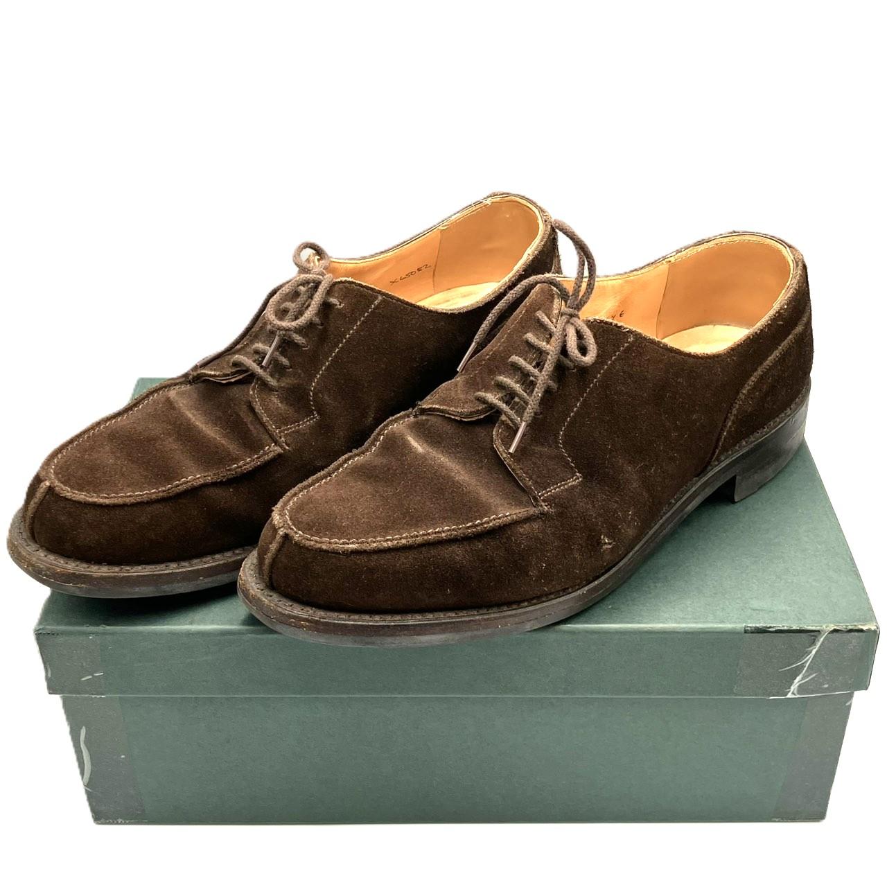 クロケット&ジョーンズ モールトンスエード 9262-3095-42 Uチップシューズ