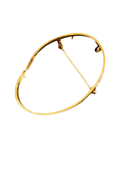 K18　カメオ枠　4.61g