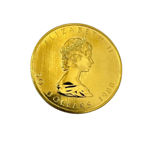 カナダ メイプルリーフ金貨 1オンス 2枚