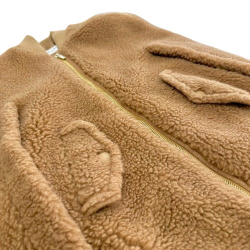 Max Mara マックスマーラ テディベア ケープ キャメル ボアコート