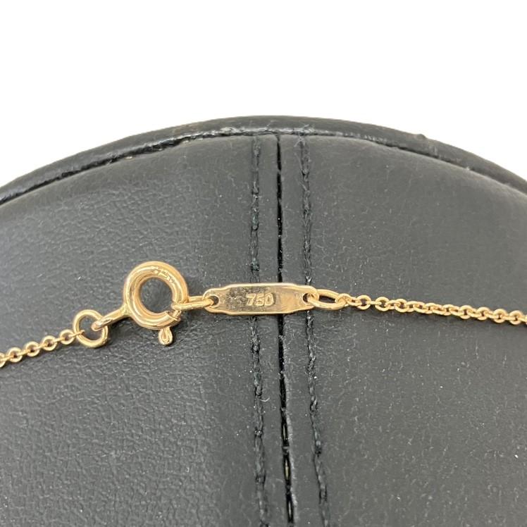 TIFFANY ティファニー ハートロックネックレス K18 2.9g