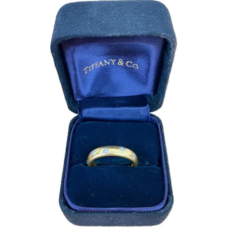 TIFFANY ティファニー K18 Pt850 リング 5.14ｇ