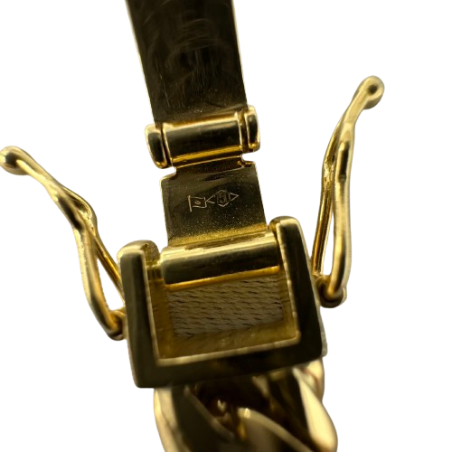 K18 6面ダブル 喜平ネックレス　133.66ｇ