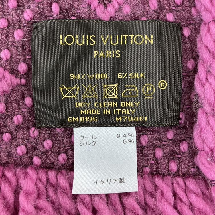 Louis Vuitton　ルイヴィトン　エシャルプ　M70461　ロゴマニア　マフラー