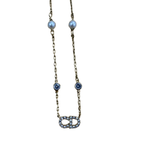 Christian Dior クリスチャンディオール ゴールド×パール ネックレス