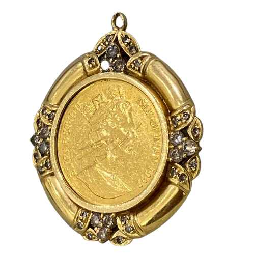 K18 キャット 1/5oz ペンダントトップ 12.25g