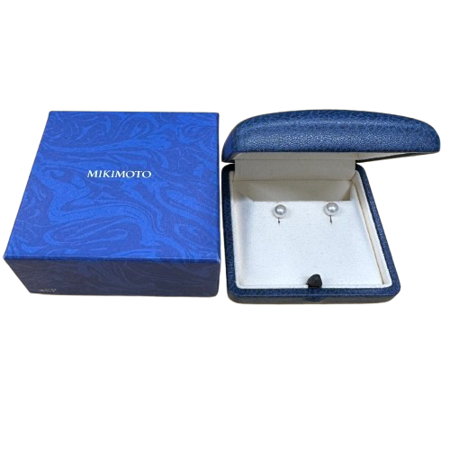 K18 ミキモト パール ピアス