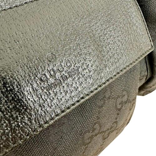 GUCCI グッチ GGキャンバス ショルダーバッグ 28566 ブラック