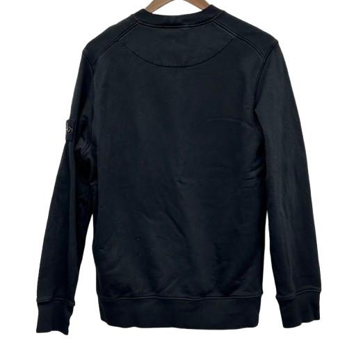 TONE ISLANDのブラックカラーのクルーネックスウェットシャツ