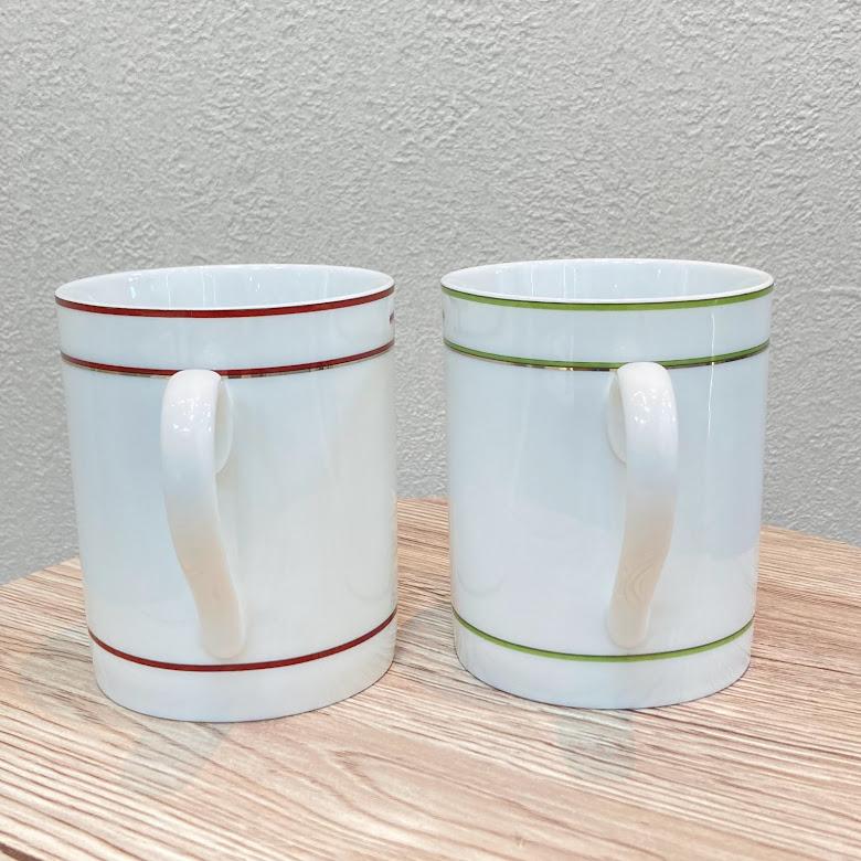 エルメス　リズム　ペアマグカップセット