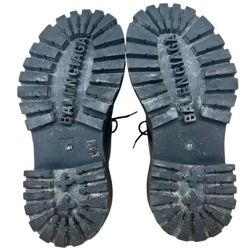 BALENCIAGA バレンシアガ HUMMER DERBIE レザー ブーツ 41