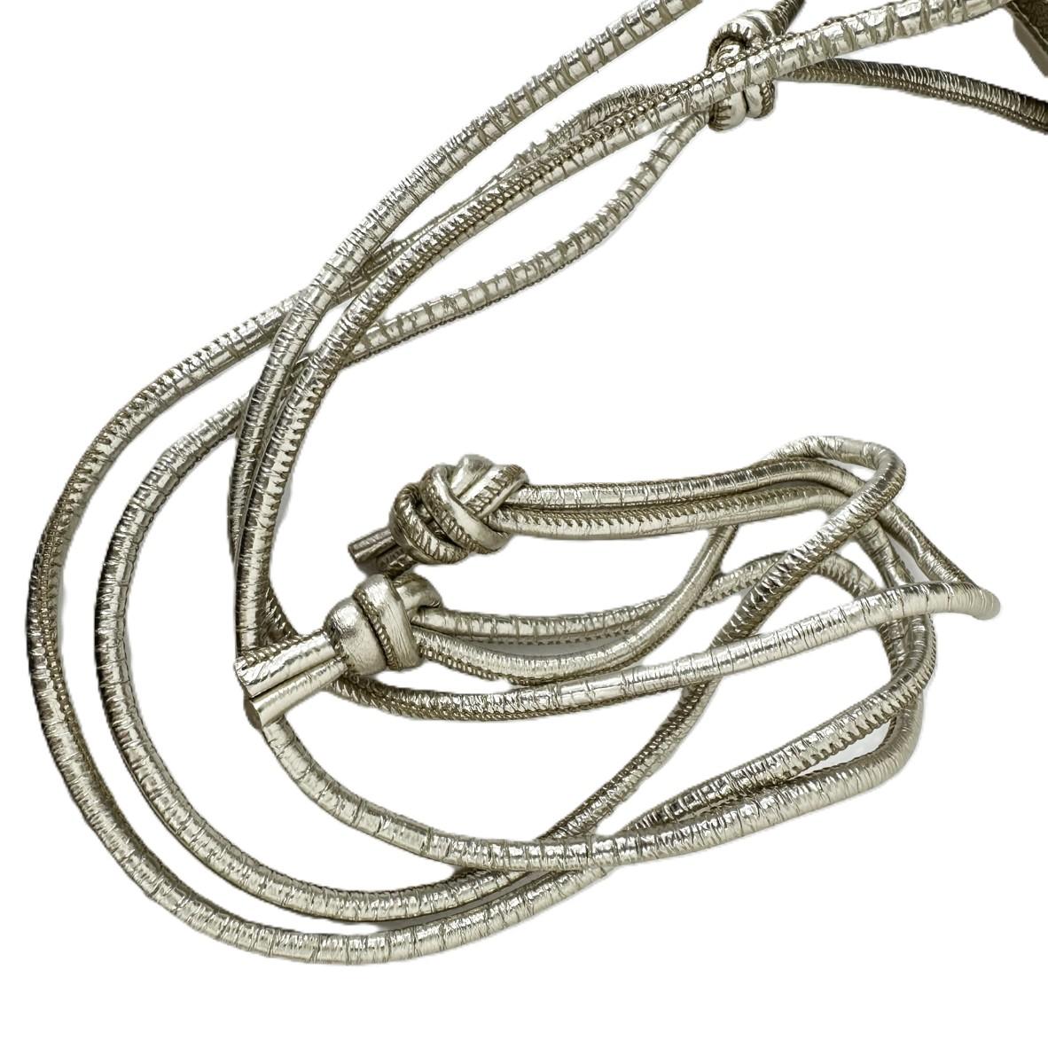 BOTTEGA VENETA ボッテガヴェネタ マキシイントレチャート バケットバッグ ゴールド