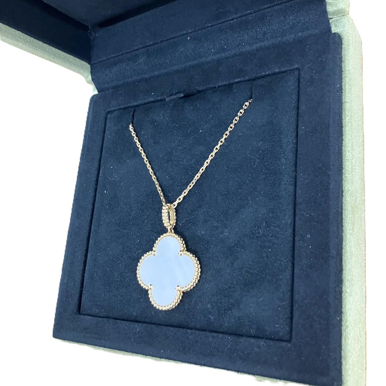 Van Cleef & Arpels K18 マジックアルハンブラ ロング ネックレス