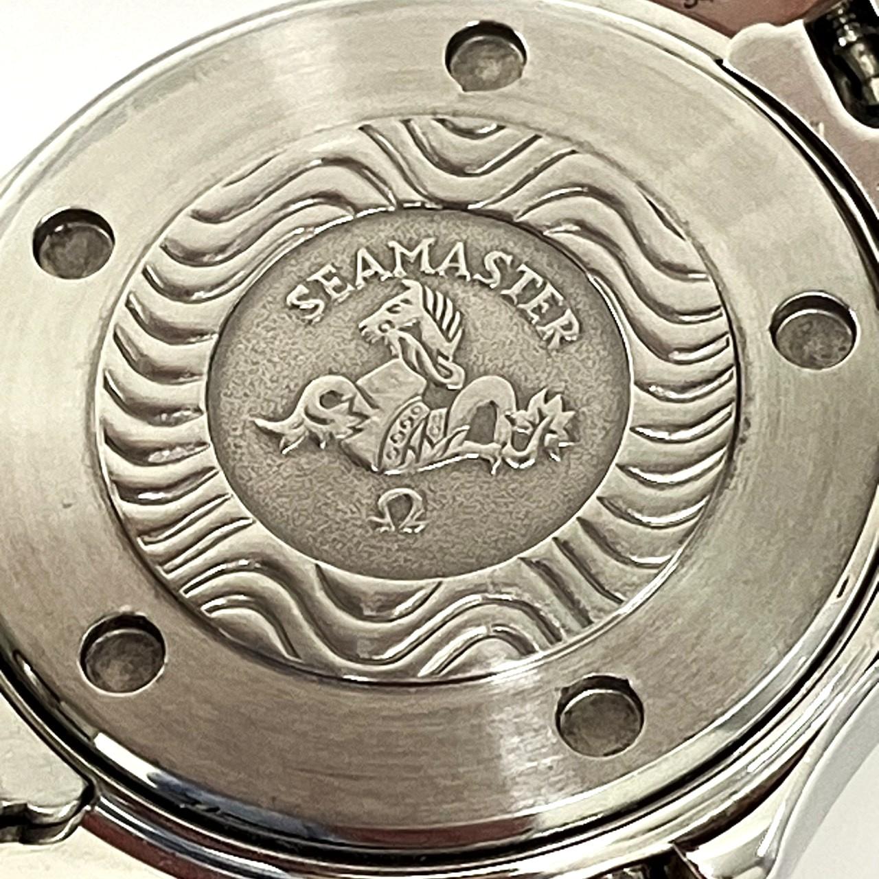 OMEGA Seamaster オメガ シーマスター 23711000 ゴールド文字盤 SS コンビ デイト 不動品