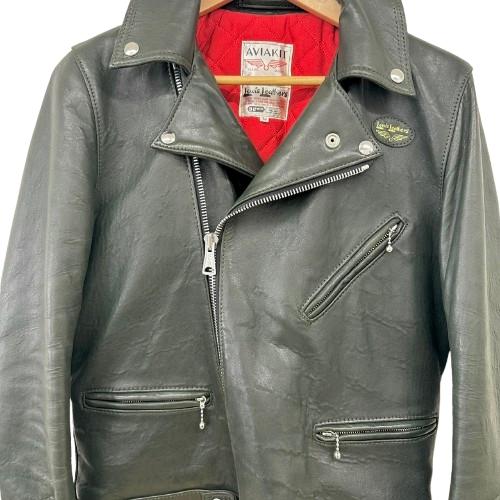 Lewis Leathers ルイスレザーズ Cyclone サイクロン 441T ダブルライダース ダークグリーン レザー メンズ 36