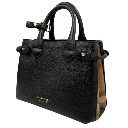 BURBERRY バナーバッグ　ミディアム  ハンドバッグ　
