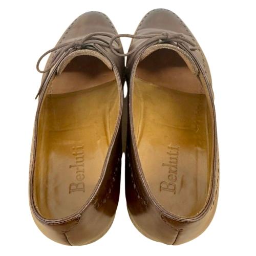 Berluti ベルルッティPiercing ピアッシング ローファー ダークブラウン レザー メンズ 8