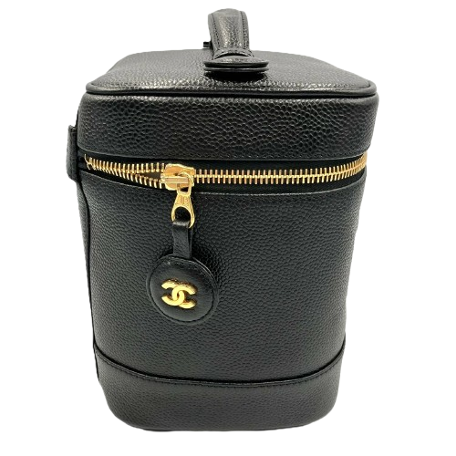 CHANEL シャネル A01998 バニティバッグ キャビアスキン