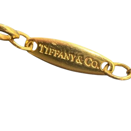ティファニー TIFFANY バイザヤード ネックレス K18 ダイヤモンド
