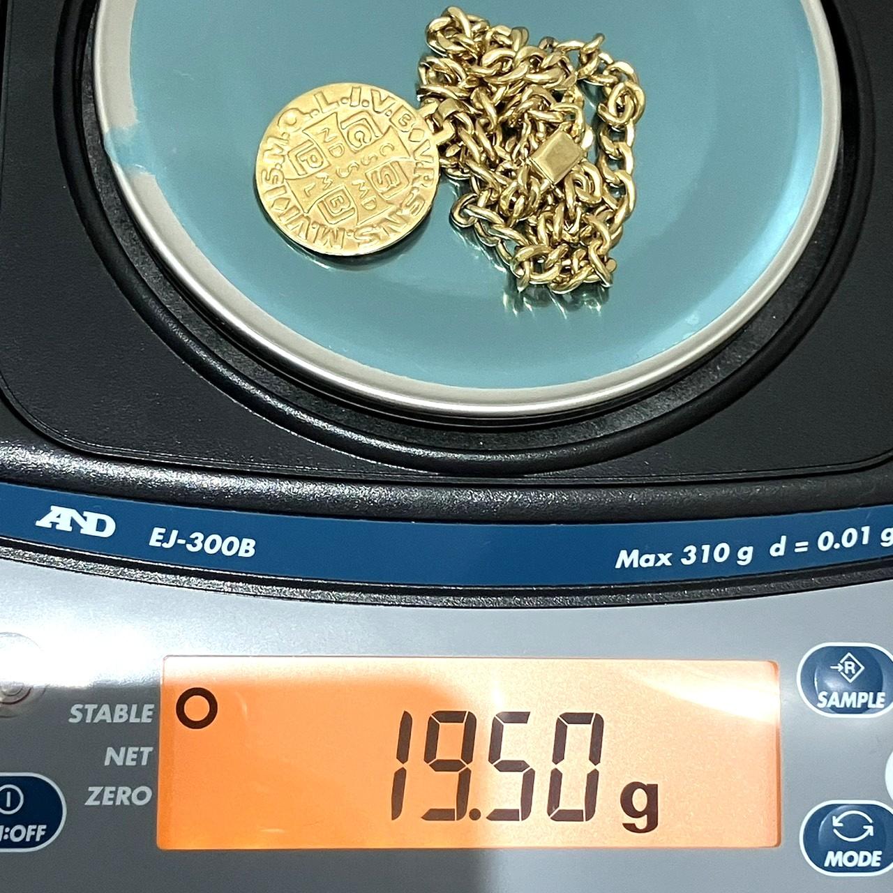K18 ペンダントネックレス　19.5ｇ