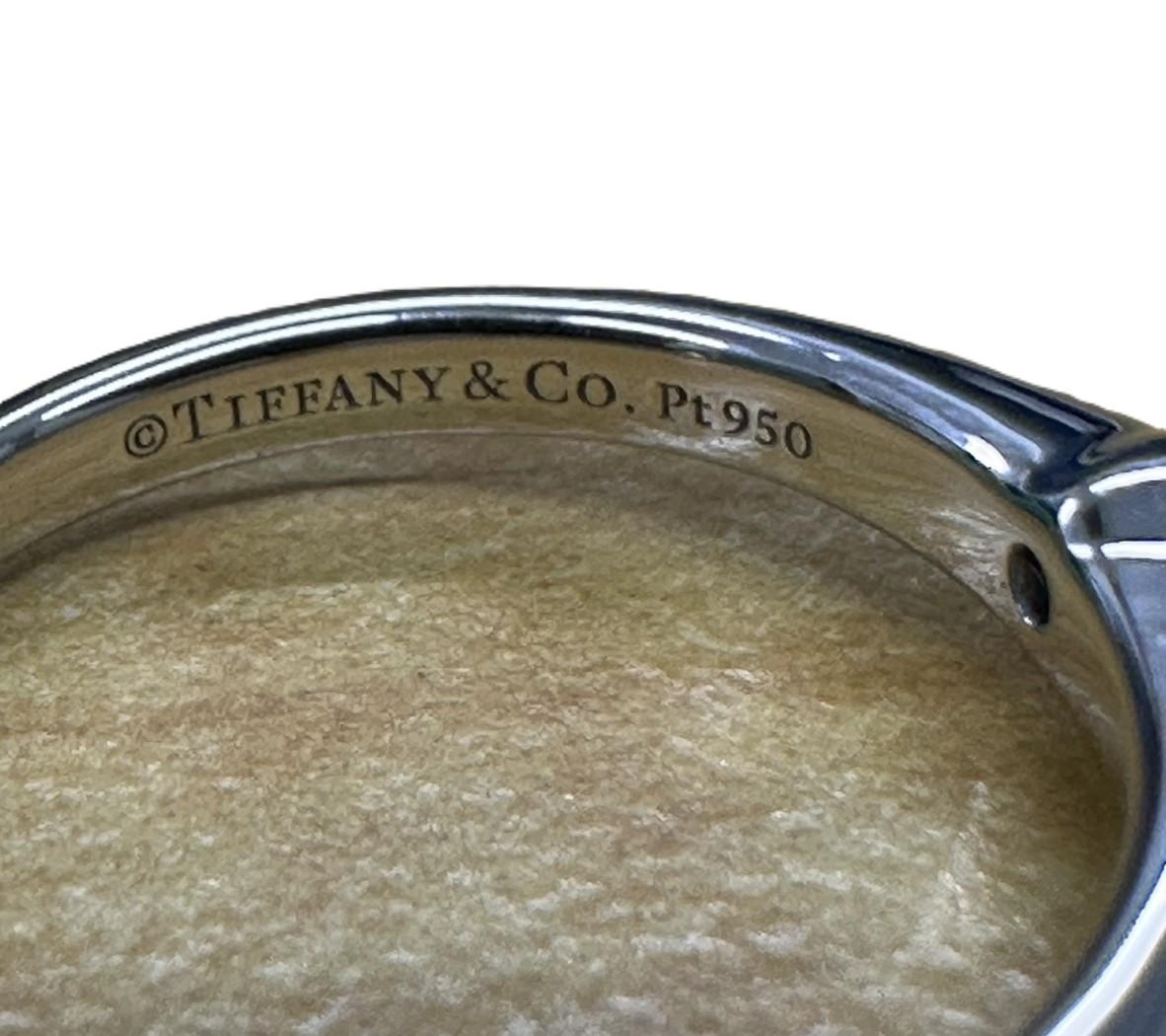 TIFFANY&Co.（ティファニー）Pt950 ダイヤモンド ソリティアリング