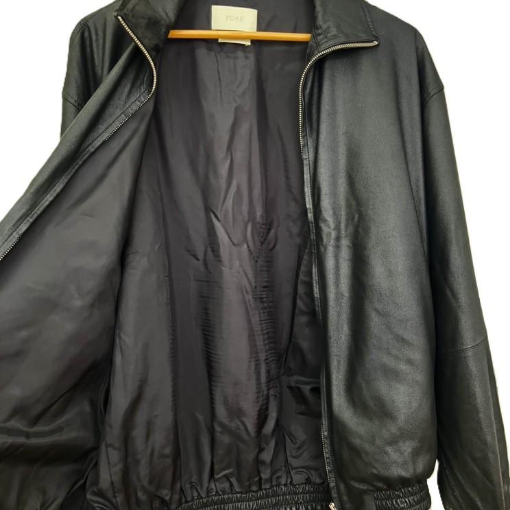 YOKE ヨーク 25SS LEATHER TRAINING JACKET レザートレーニングジャケット YK25SS0905