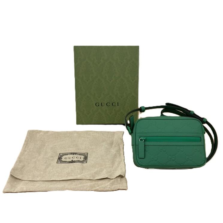 GUCCI グッチ GGラバーエフェクト ショルダーバッグ 771321-0416