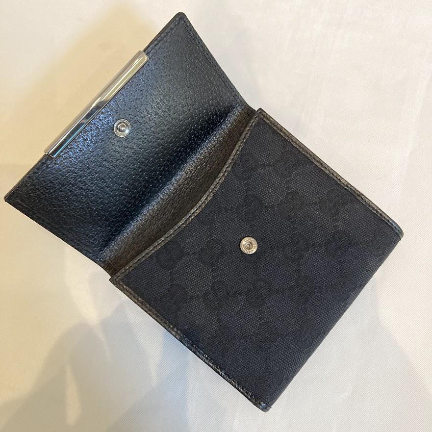 グッチ　112664　Wホック二つ折り財布