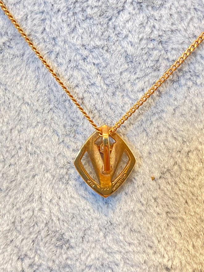 K18 D0.05ct ネックレス4.58g