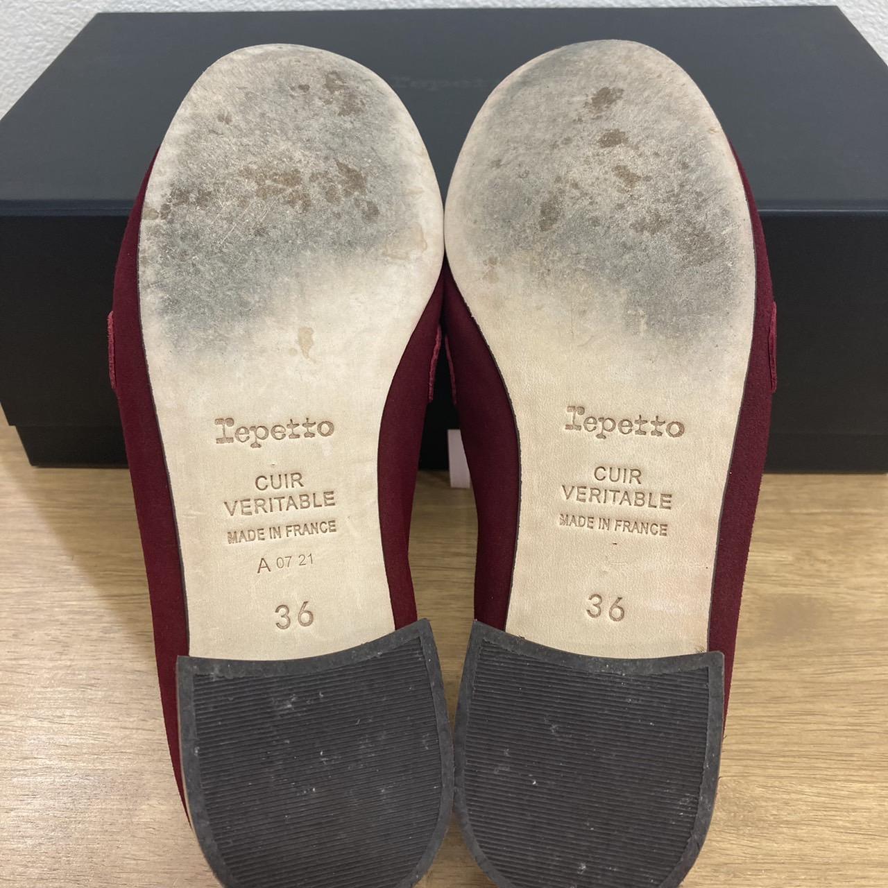 repetto ×SINME スエードローファー