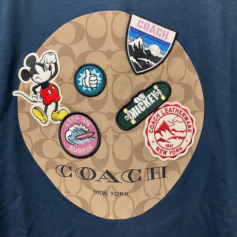 COACH×Disney　サークルロゴTシャツ