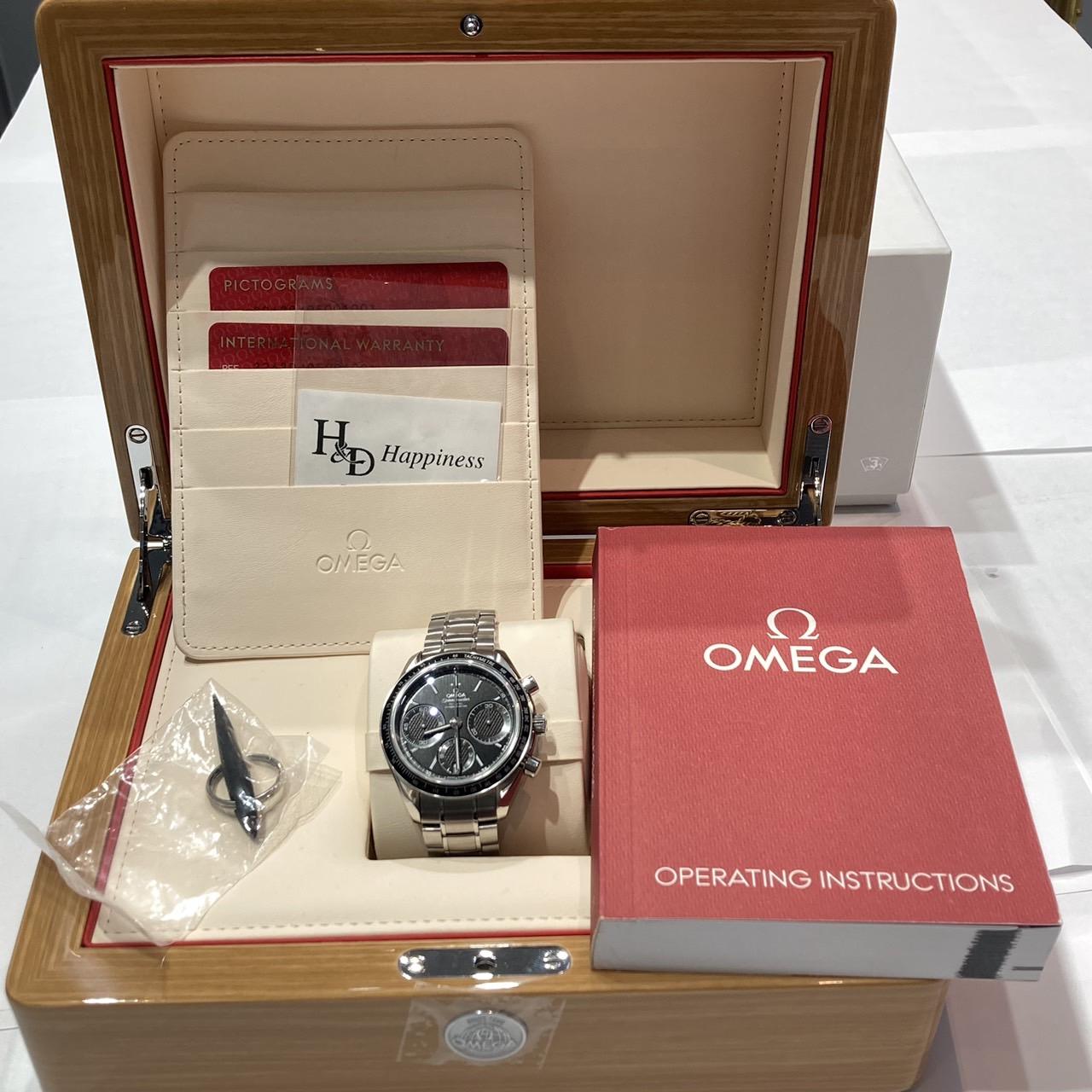 OMEGA オメガ 326.30.40.50.01.001 レーシング 40ＭＭ ブラック